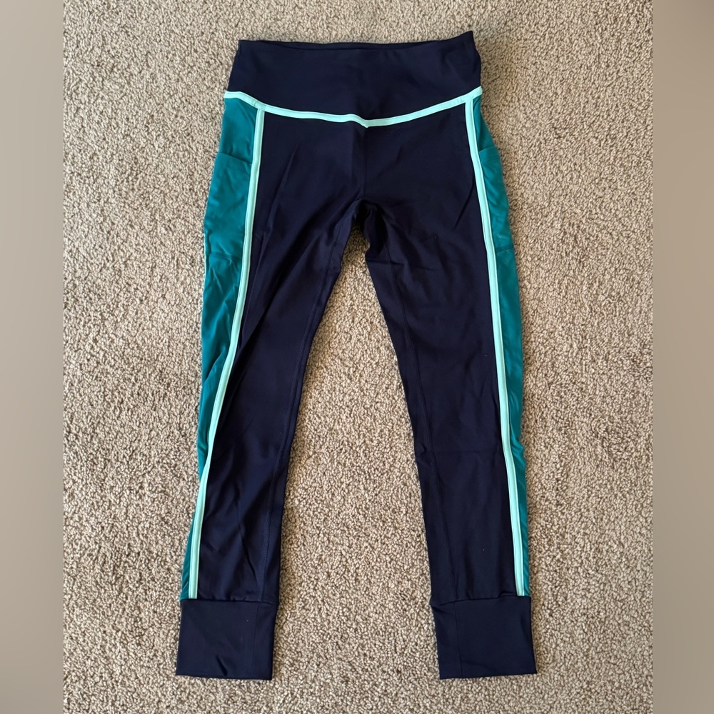 Colosseum Active Avery 7/8 Legging - Evening Blue, Medium